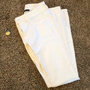 NWOT American Eagle X-Long Skinny White Jeggings